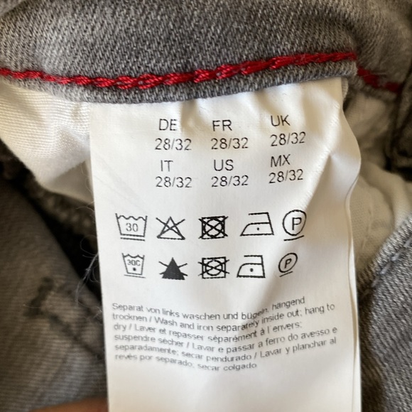 Hugo Boss women’s jeans, faded grey, high rises, skinny, stretchy! Size 28 X 32 - Picture 7 of 14